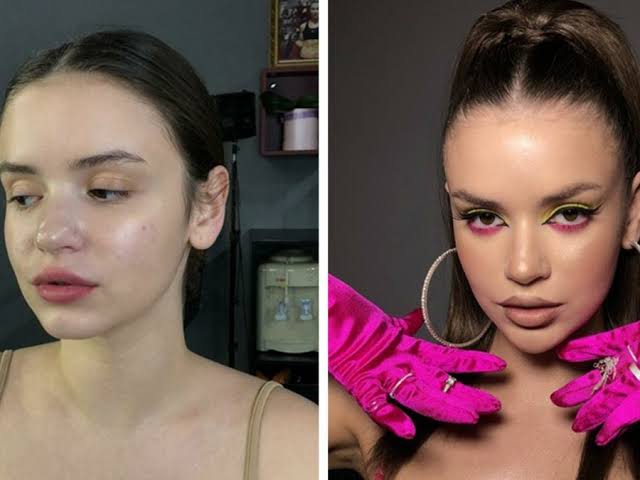 Курсы макияж для начинающих: до и после smoky eyes 2025