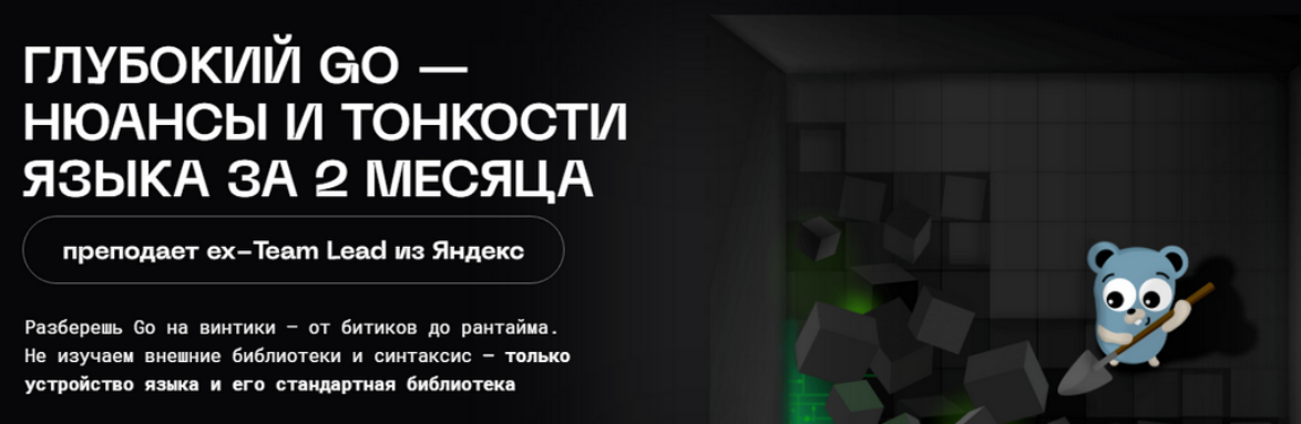[Владимир Балун] Глубокий Go — нюансы и тонкости языка за 2 месяца (2025)