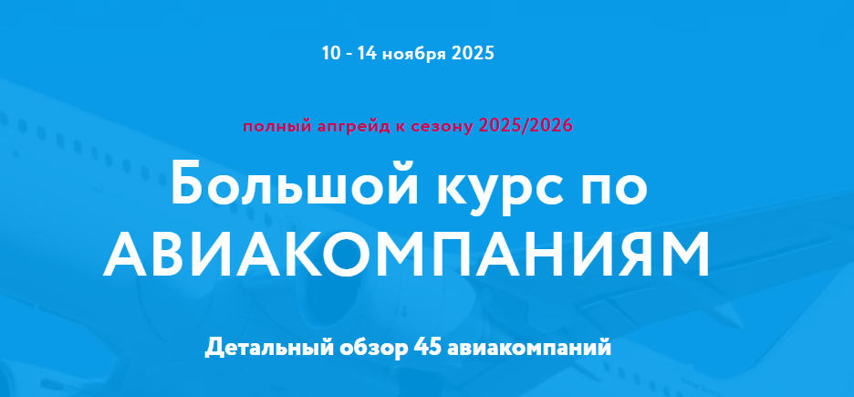 [Надежда Прокина, Марина Зацепина] [Baginet] Большой курс по Авиакомпаниям (2025)